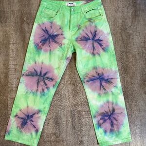 MSGM Tye Dye Jeans
